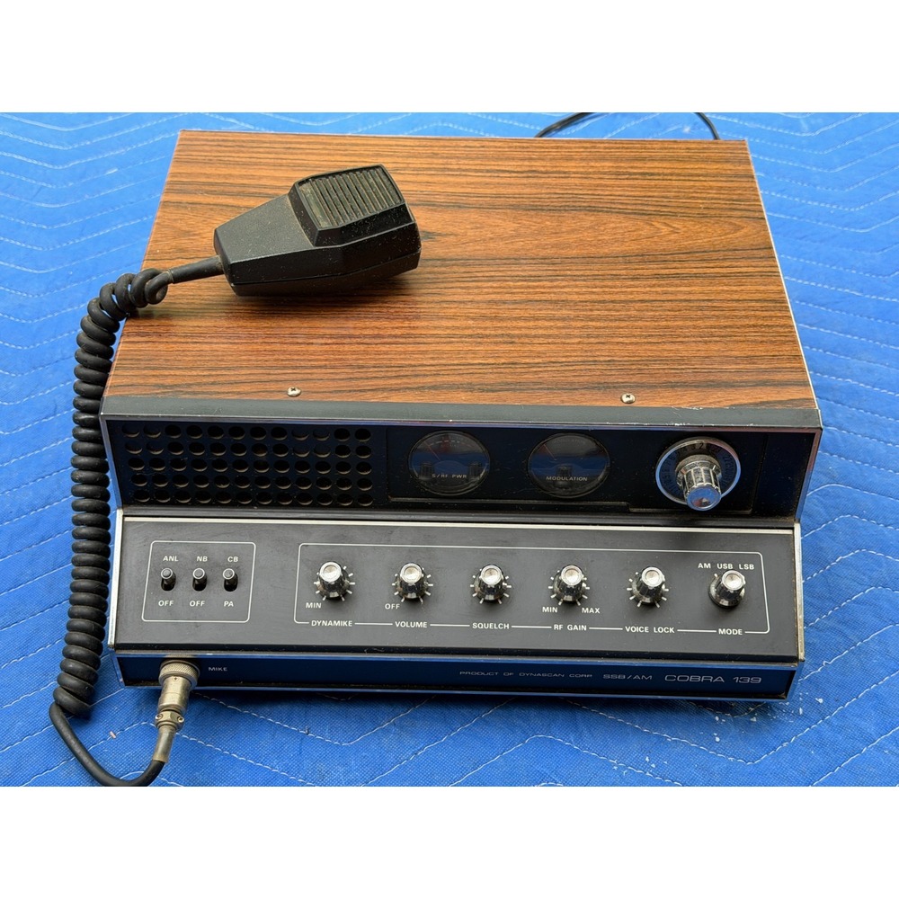 COBRA 139 23 CHANNEL AM/SSB CB CLEAN AS IS UNTESTED